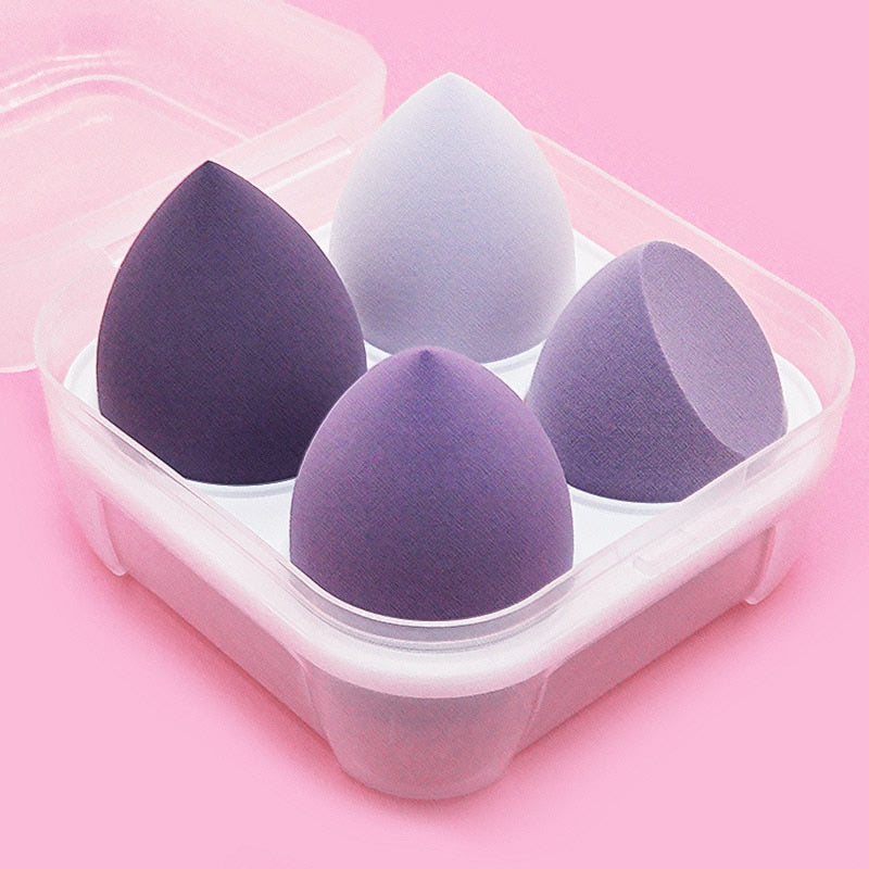 4pcs Fashion Make up Blender Cosmetic Makeup Sponge