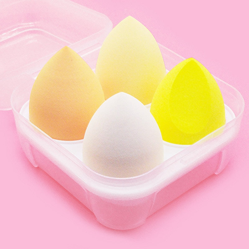 4pcs Fashion Make up Blender Cosmetic Makeup Sponge