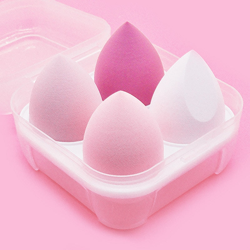 4pcs Fashion Make up Blender Cosmetic Makeup Sponge